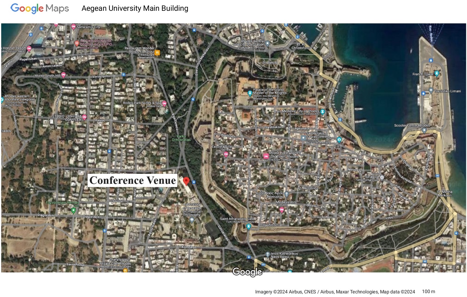 Aegean University Main Building Google Maps1