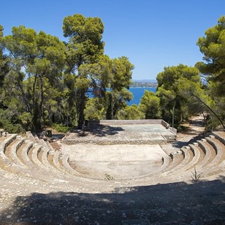 The open-air Theatre 